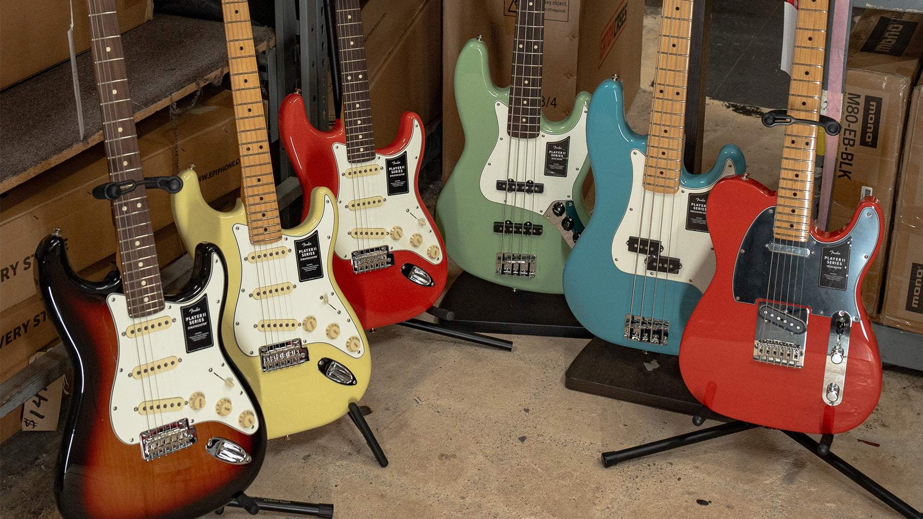 The Fender Player Series gets an upgrade. Meet Player II!