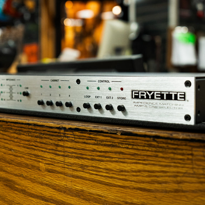 Game Changing:Fryette ZMACS Impedance Matching Amp & Cab Selector