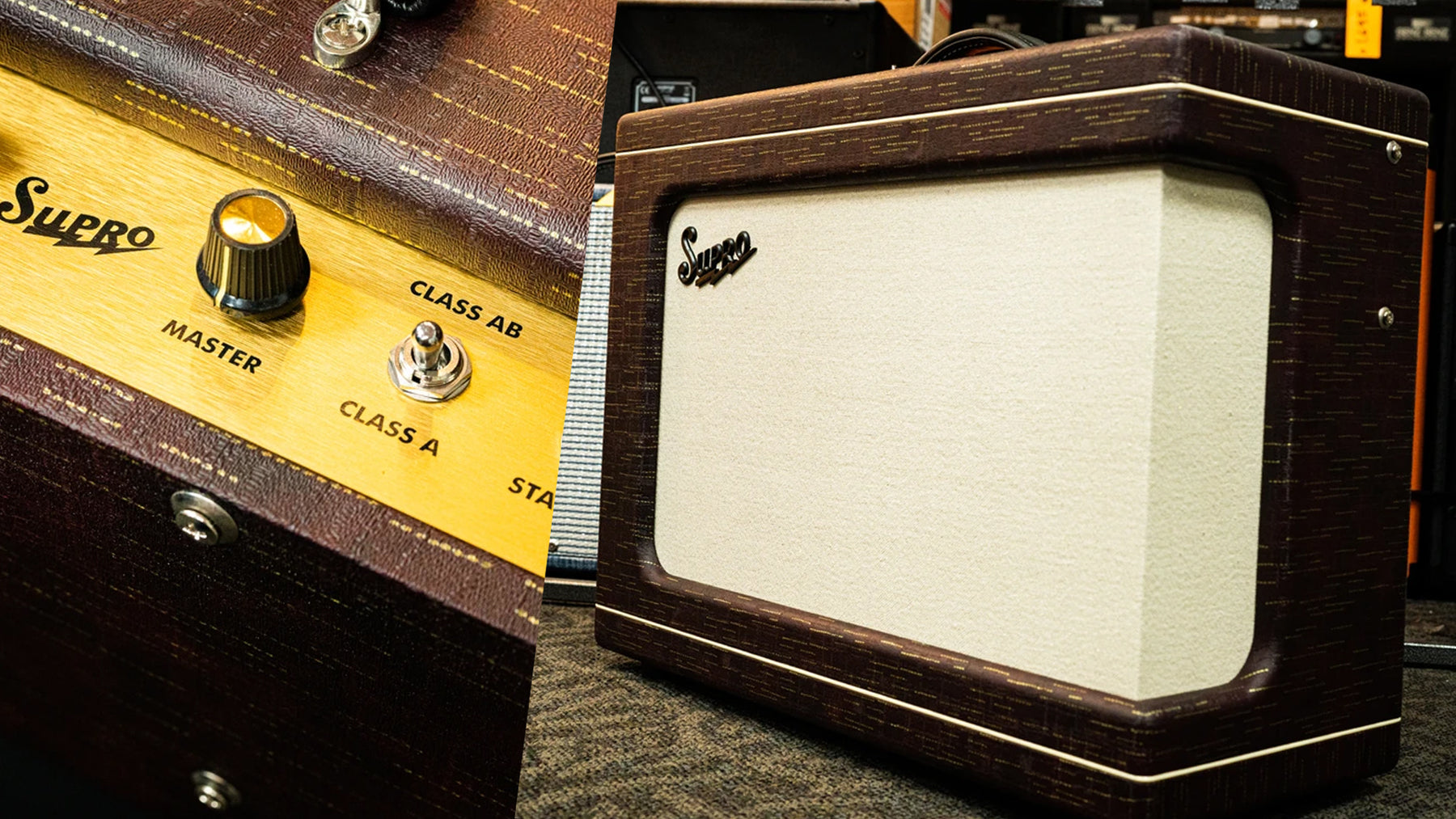 Hand Built Supro Custom Amplifiers HAVE ARRIVED!