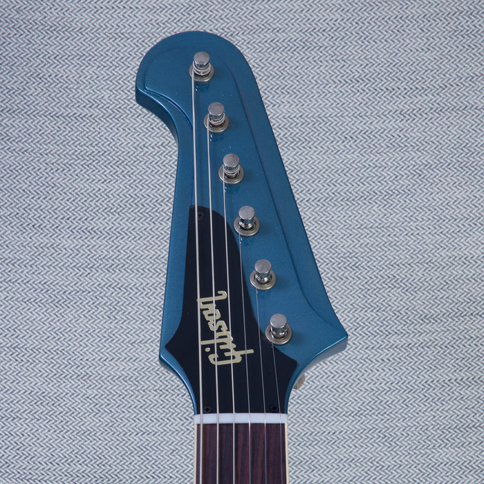 Gibson Custom Shop Murphy Lab 1963 Firebird V With Maestro Vibrola Ultra Light Aged Electric Guitar - Pelham Blue