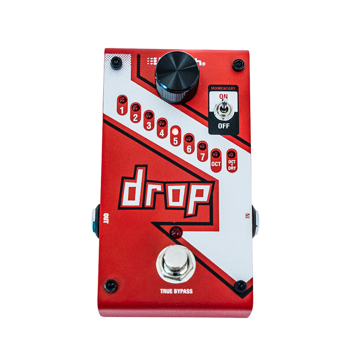 DigiTech DROP U Polyphonic Drop Tune Pitch-Shift Guitar Effects Pedal