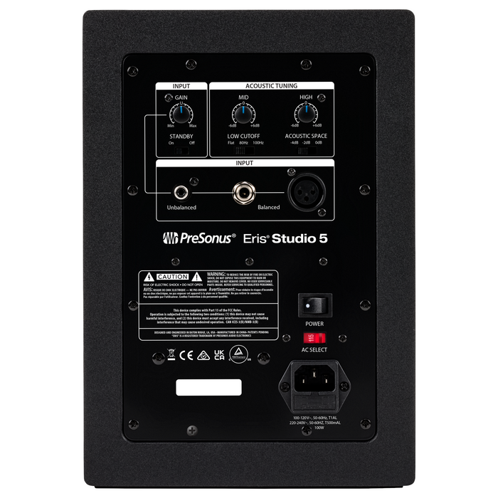 PreSonus Eris Studio 5 Active 5.25-Inch Studio Monitor