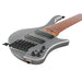 Ibanez 2022 EHB1006MS Ergonomic Headless 6-String Multi Scale Bass Guitar - Metallic Gray Matte - New