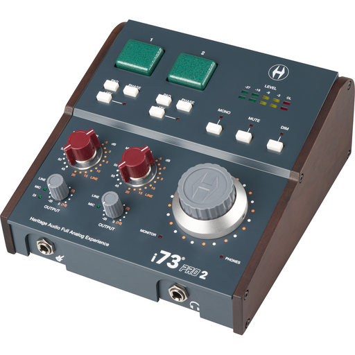 Heritage Audio i73 Pro 2 2x4 USB-C Interface with 2x 73-Style Preamps - Preorder