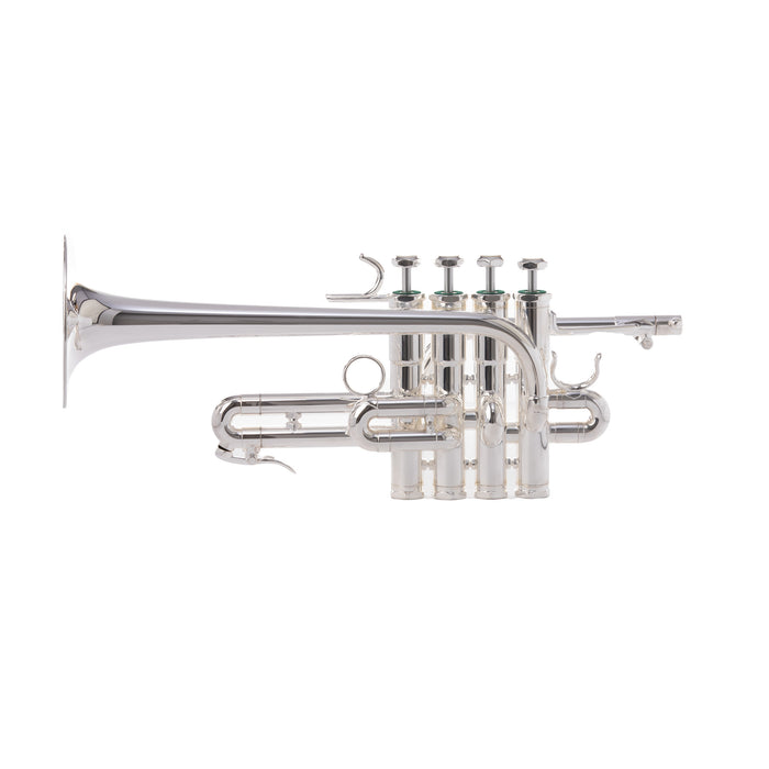 Schilke P5-4BG Beryllium Bell Piccolo Trumpet - Silver Plated - Demo - New