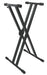 On-Stage Stands KS7291 Professional Heavy-Duty Double-X ERGO-LOK Keyboard Stand - New