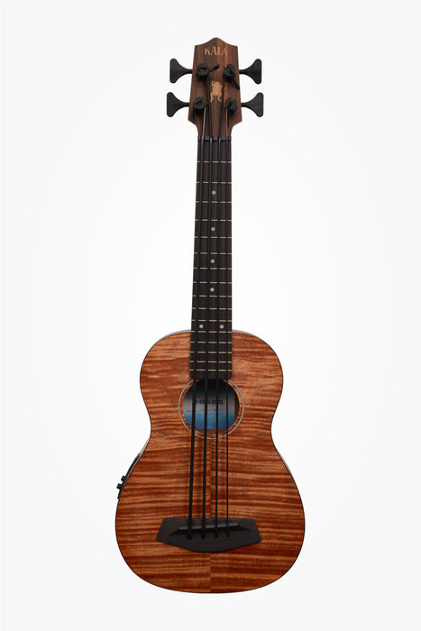 Kala U-Bass Exotic Mahogany Fretted Bass Ukulele - New