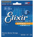 Elixir 12102 Nanoweb Coated Electric Guitar Strings With Anti-Rust, Medium (11 - 49)