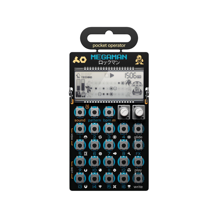 Teenage Engineering PO-128 Mega Man Pocket Operator Synthesizer