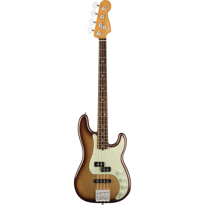 Fender American Ultra Precision Bass, Rosewood Fingerboard - Mocha Burst - New,Mocha Burst