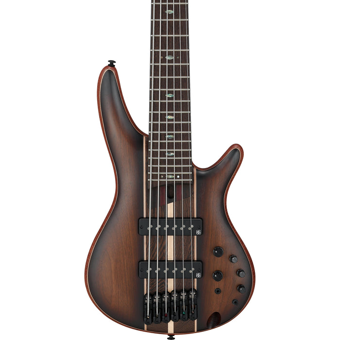 Ibanez SR Premium SR1356 6-String Bass Guitar - Dual Mocha Burst Flat - New