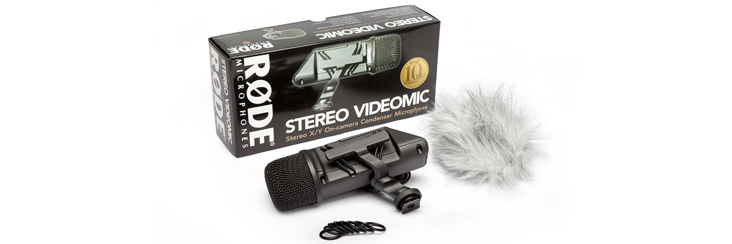 Rode Stereo VideoMic On-Camera Microphone