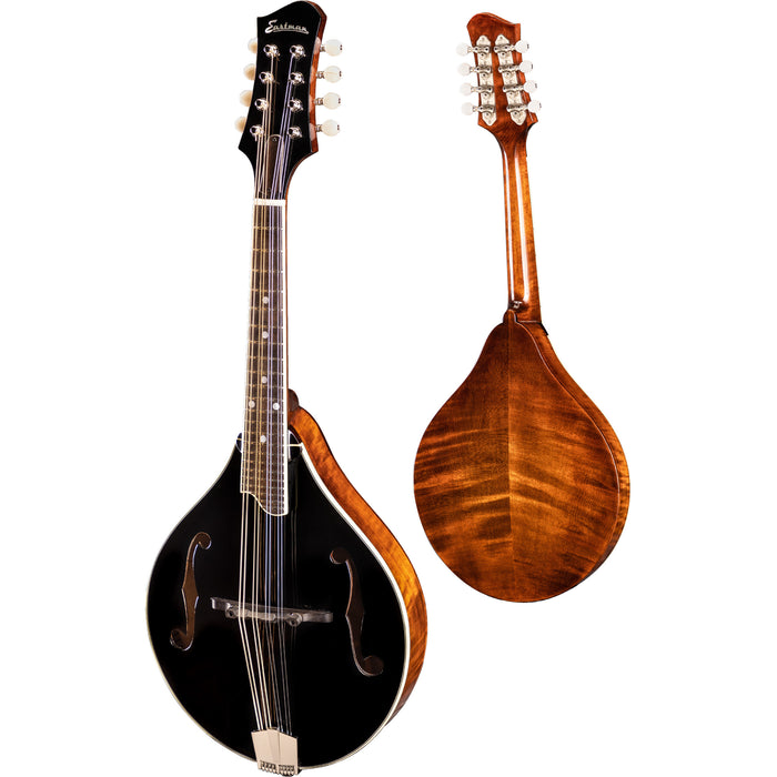 Eastman MD505-BK-LTD A-Style Mandolin - Black - New