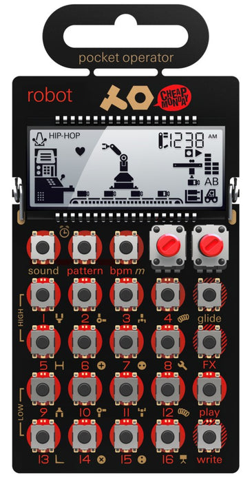 Teenage Engineering P0-28 Robot Pocket Operator Synthesizer and Sequencer