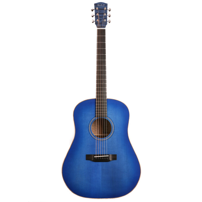 Bedell Seed to Song Dreadnought Acoustic Guitar - Quilt Maple and Adirondack Spruce - Sapphire - CHUCKSCLUSIVE - #822003