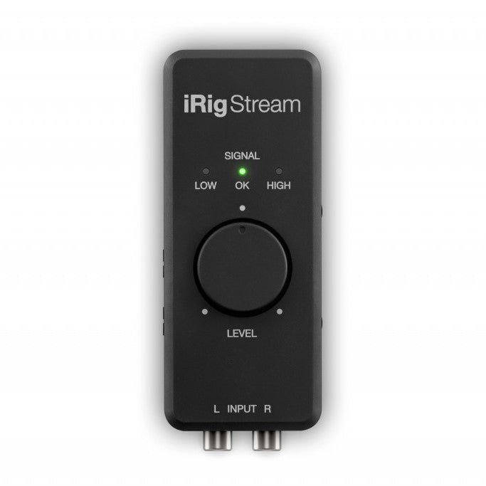 IK Multimedia iRig Stream - Streaming Audio Interface - New