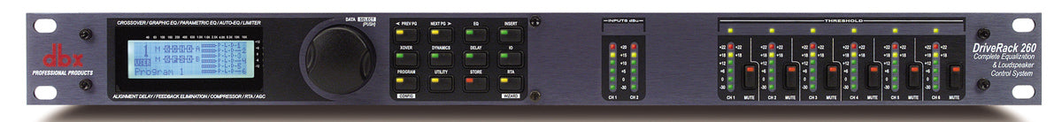 DBX DriveRack 260 Loudspeaker Management System