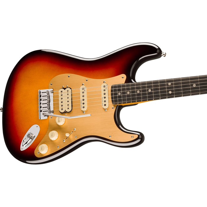 Fender American Ultra II Stratocaster HSS Electric Guitar, Ebony Fingerboard - Ultraburst