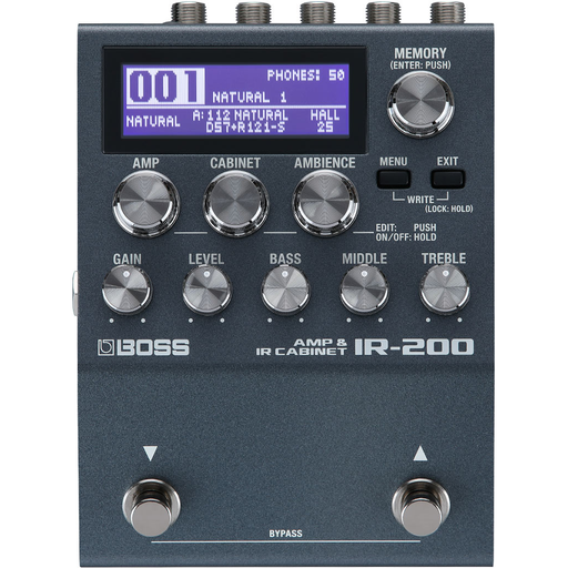 Boss IR-200 Amp & IR Cabinet Pedal