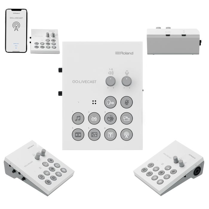 Roland GO:LIVECAST Live Streaming Studio For Smartphones