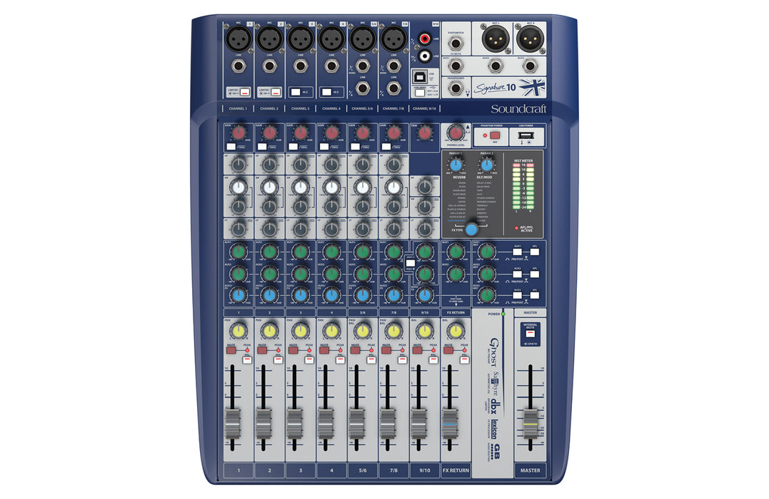 Soundcraft Signature 10 Compact Analogue Mixer