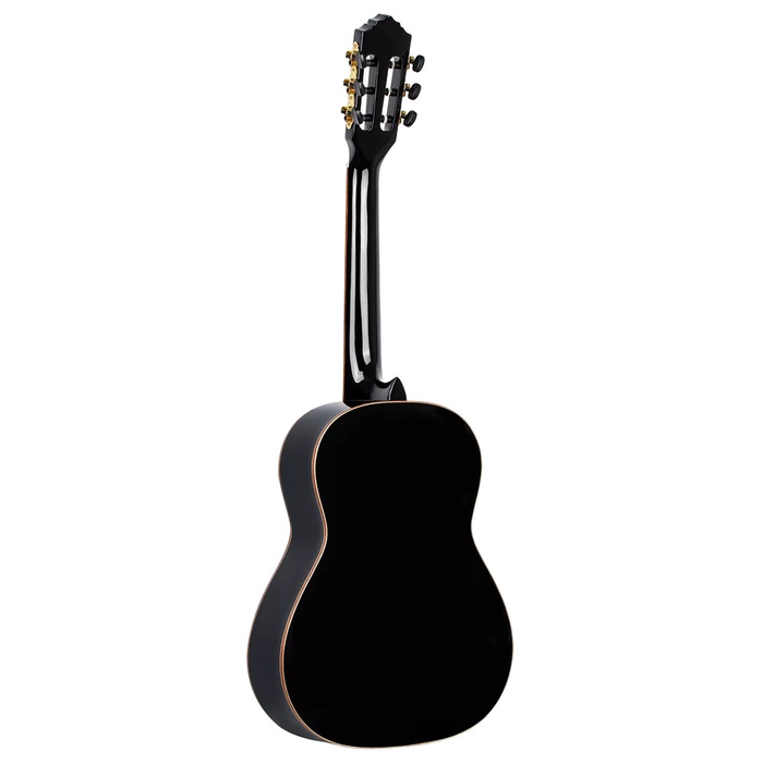 Ortega Family Series R221 3/4 Size Nylon Acoustic Guitar - Black - New