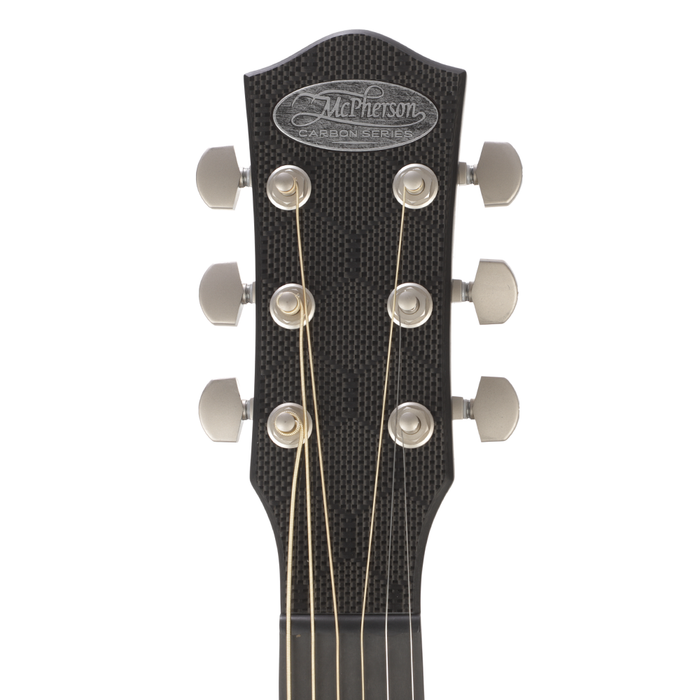 McPherson Sable Carbon Acoustic Guitar - Honeycomb Top, Satin Pearl Hardware