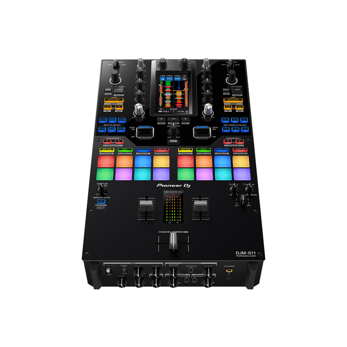 Pioneer DJ DJM-S11 Professional Scratch Style 2-Channel DJ Mixer - New