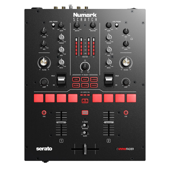 Numark Scratch 24 Bit 2-Channel DJ Mixer - Mint Open Box