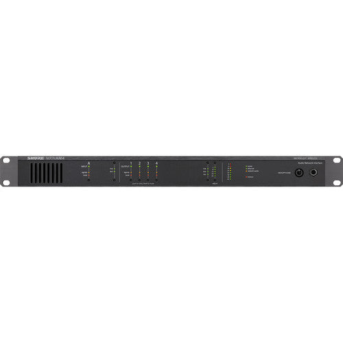 Shure MXWANI4 4-Channel Audio Network Interface