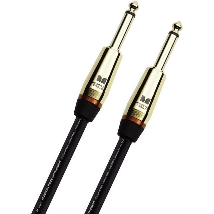 Monster Rock 21' Pro Audio Instrument Cable - Straight