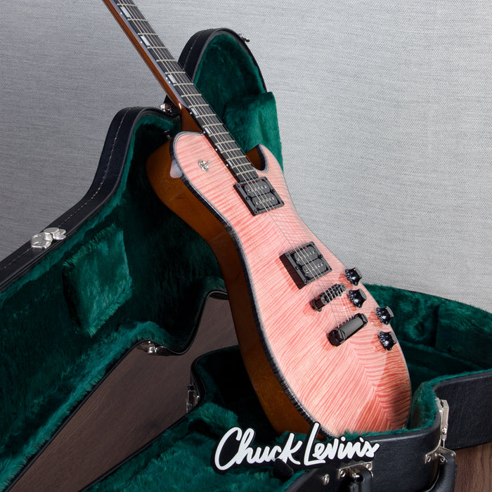 Knaggs Steve Stevens SSC Electric Guitar - Light Pink/Onyx - #397