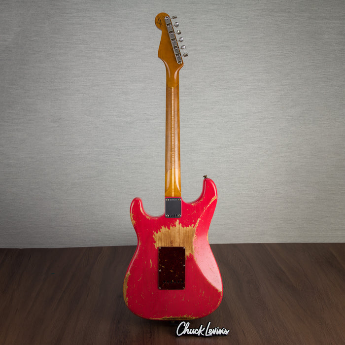 Fender Custom Shop 56 Stratocaster Heavy Relic Electric Guitar - Watermelon King - CHUCKSCLUSIVE - #R130173