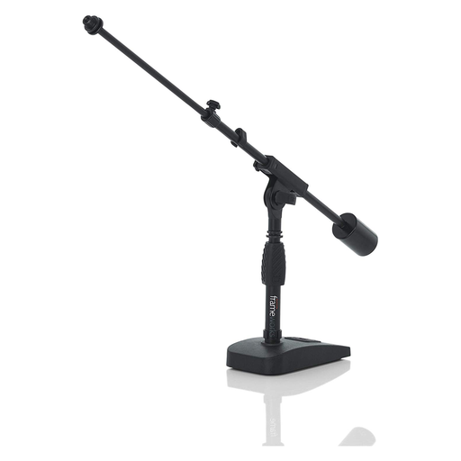 Gator Telescoping Boom Mic Stand For Podcasting, Drums And Guitar Amps