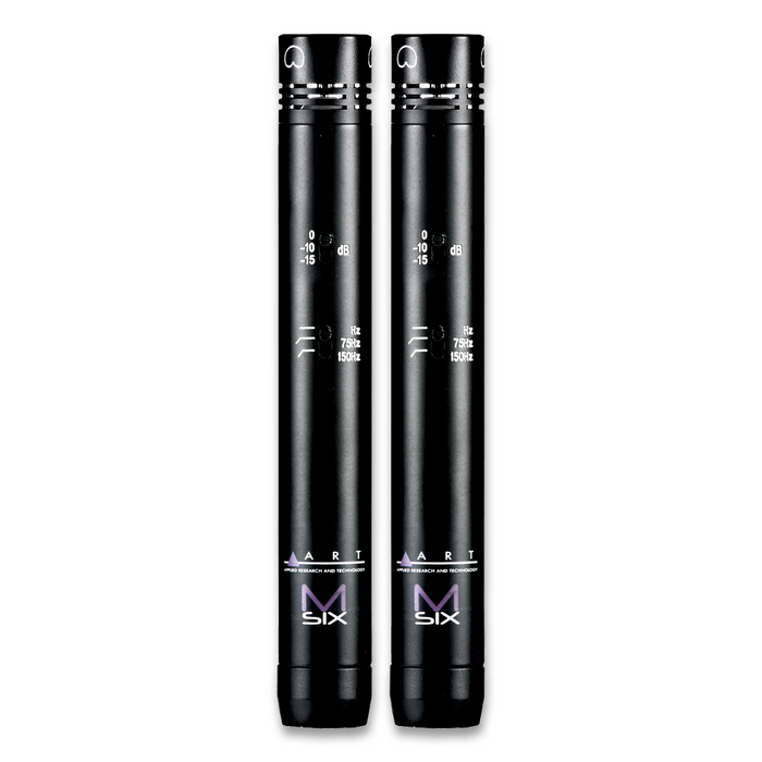 ART M-Six Stereo Pencil Condenser - Matched Pair