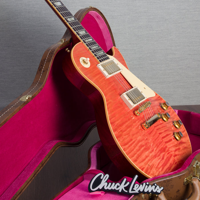 Gibson Murphy Lab 1960 Les Paul Standard Reissue, Gold Hardware - Watermelon King/Gloss - CHUCKSCLUSIVE - #03376