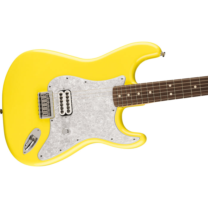 Fender Limited Edition Tom DeLonge Signature Stratocaster Electric Guitar - Graffiti Yellow - New