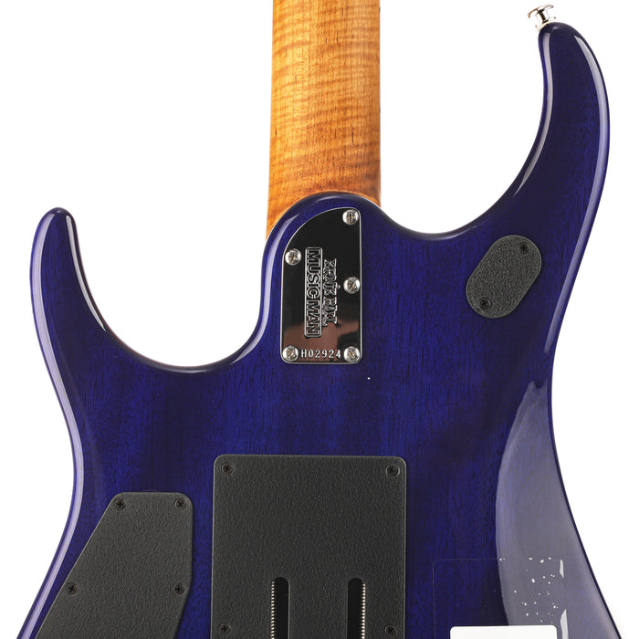 Music Man John Petrucci Signature JP15 Electric Guitar - Cerulean Paradise Fade, Flame Maple Top