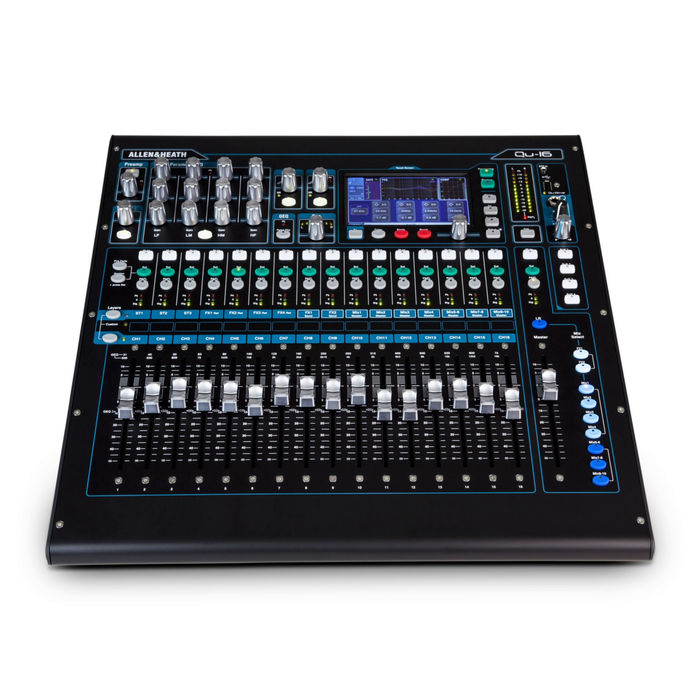 Allen & Heath QU-16C 16 Channel Digital Mixer, Chrome Edition - Open Box Mint