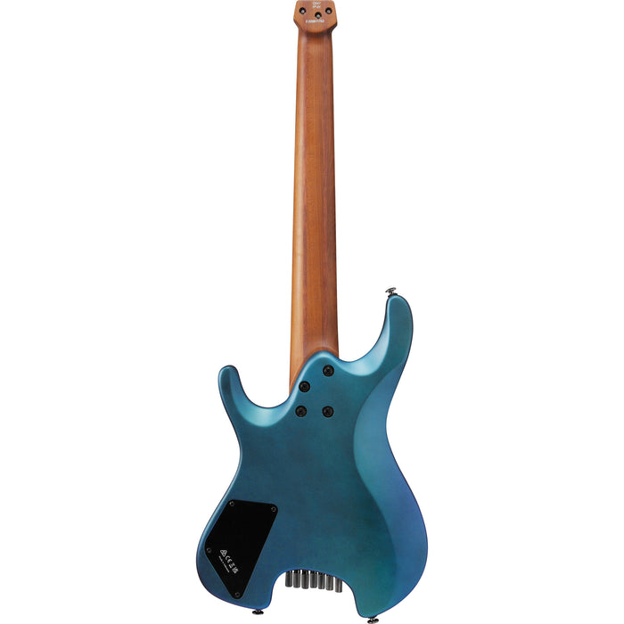 Ibanez Q Standard Q547 7-String Electric Guitar - Blue Chameleon Metallic Matte - New