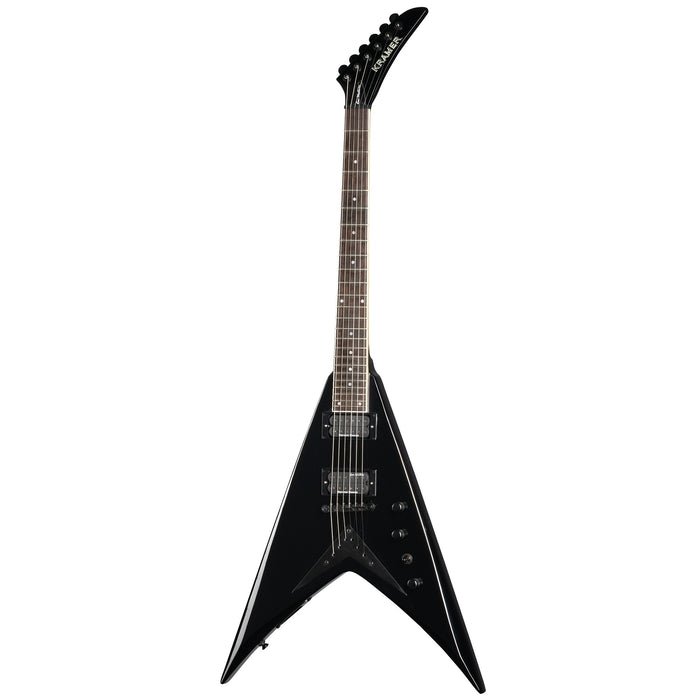 Kramer Dave Mustaine Signature Vanguard Electric Guitar, Ebony - Open Box Demo