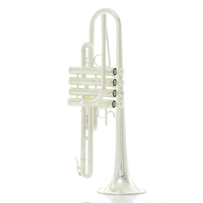 Schilke E3L-4 Yellow Brass Tuning Bell Eb Trumpet - Silver Plated - Demo - New