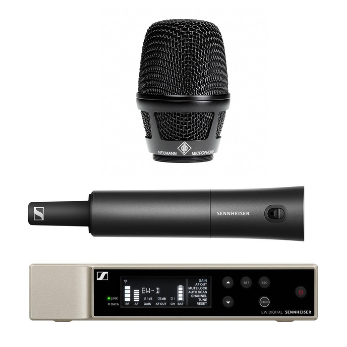 Sennheiser EW-D with Neumann KK205 Capsule Handheld Wireless System – Q1-6 Frequency