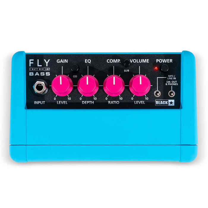 Blackstar Fly 3 Guitar Amp - Neon Blue