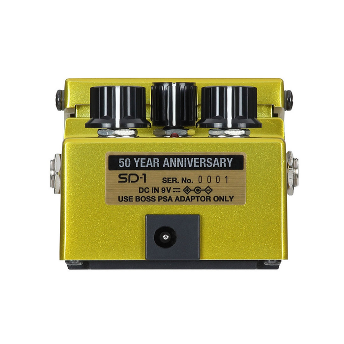 Boss SD-1-B50A 50th Anniversary Overdrive Effects Pedal