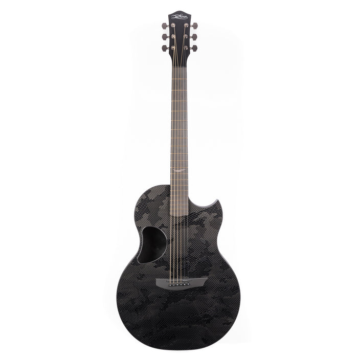 McPherson 2022 Sable Carbon Acoustic Guitar - Camo Top, Black Hardware - New