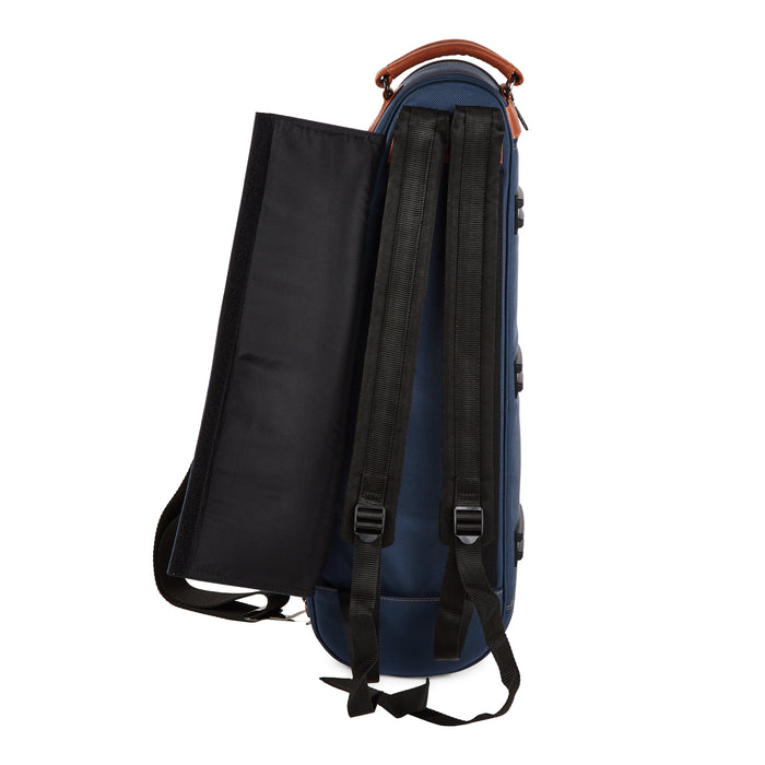 GARD 104-CESNB-V Elite Alto Saxophone Gig Bag - Navy Blue Cordura