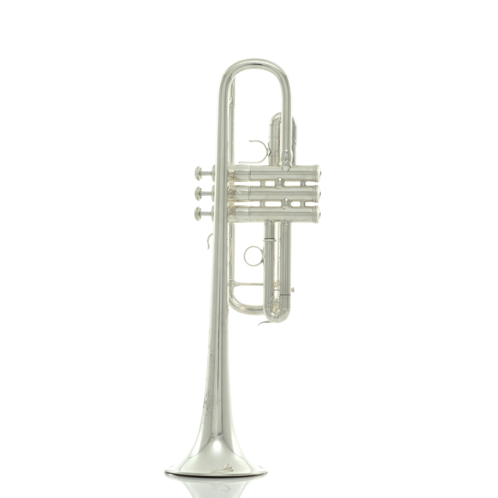 S.E. Shires TR4F Model 4F C Trumpet - Silver Plated