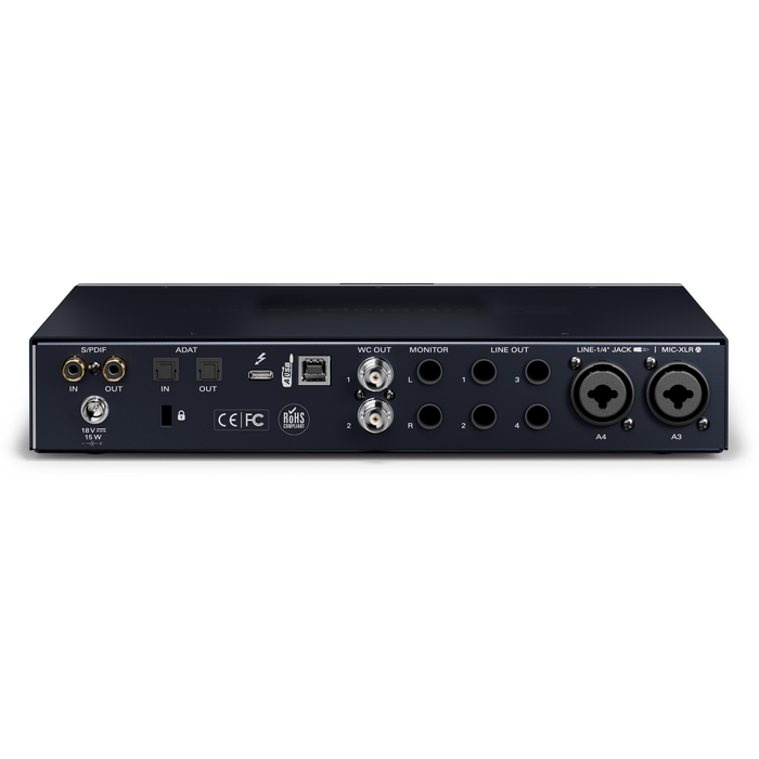 Antelope Audio Discrete 4 Pro Audio Interface with Two Edge Microphones Bundle