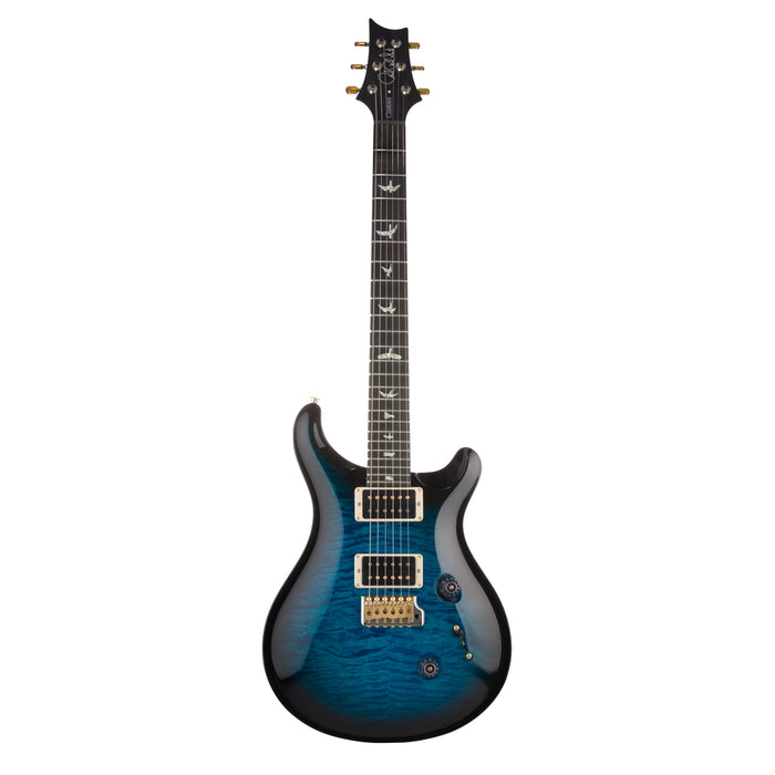 PRS Custom 24 10-Top Electric Guitar - Sapphire Smokewrap Burst Custom Color